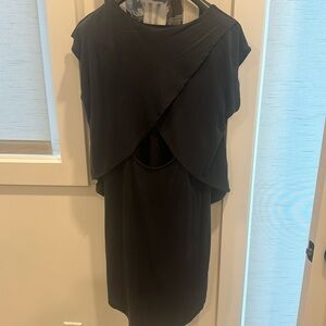 Charcoal gray dress